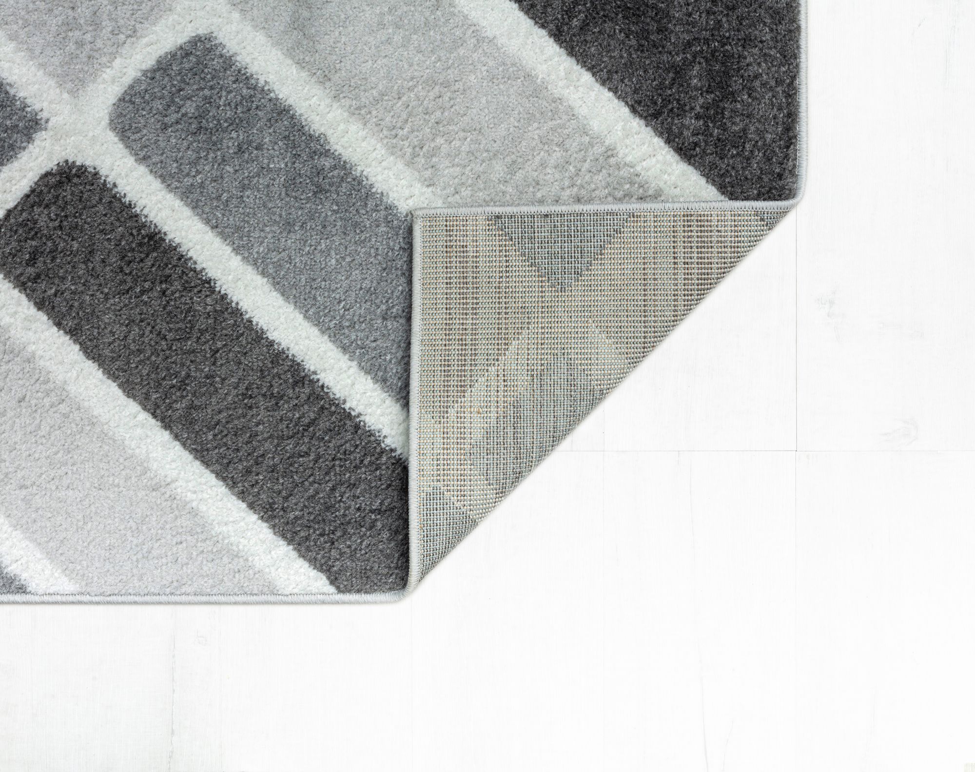Mason Brooks Azure AZ90A Grays Harbor Geometric Contemporary Gray Area Rug, 8'3" X 10'0"