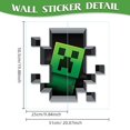 thumbnail image 2 of Creeper Wall Decal, Minecraft Escapes, 2 of 4