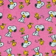 thumbnail image 4 of Peanuts Pajamas Toddler Girls' Snoopy and Woodstock Tight Fit Sleep Set, 4 of 7