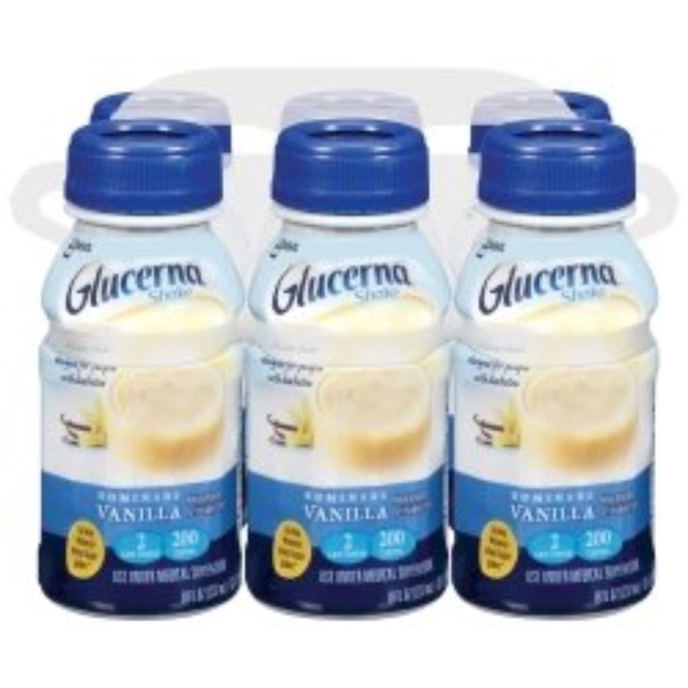 ABBOTT Oral Supplement Glucerna Shake Vanilla 8 oz. 57801 Walmart