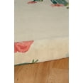 thumbnail image 5 of Trio Saguaro Ivory Multi Area Rug 5x7 Transitional Contemporary Design, 5 of 5