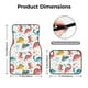 thumbnail image 5 of Fotbe Dinosaur Juego de 4 Tapetes para Auto con Estampado – Alfombrillas de Goma Reforzada, Diseño Antideslizante, Protección para Todo el Año – Vehículos, Autos, Camionetas y SUVs, 5 of 7