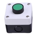 thumbnail image 1 of Push Button Switch, ABS Material Momentary Control Box for Gate Opener with IP54 Protection, Indoor Outdoor Use, 1 of 7
