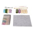 thumbnail image 4 of Latch Hook Kits, DIY Portable Coaster Hook Kit Lightweight  For Home For Kids, 4 of 8