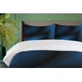 thumbnail image 4 of Ambesonne Navy Duvet Cover Sets, Deep in the Ocean Sealife, 2-King, Dark Blue, 4 of 7