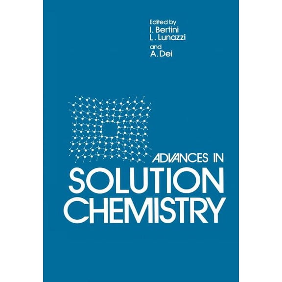 Advances in Solution Chemistry, (Paperback)