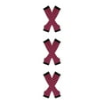 thumbnail image 3 of Decodeary Bas Longs Confortables et Faciles à Porter avec Cuisses Épaisses en Polyester Faciles à Assortir Grand Application rose Rouge et Noir 3ensemble, 3 of 6