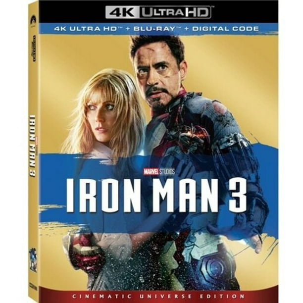 Iron Man 3 (4K Ultra HD + Blu-ray) - Walmart.com