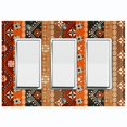 thumbnail image 1 of Metal Light Switch Plate Outlet Cover Colorful Ethnic Aztec Tribal Pattern SFR052, 1 of 13