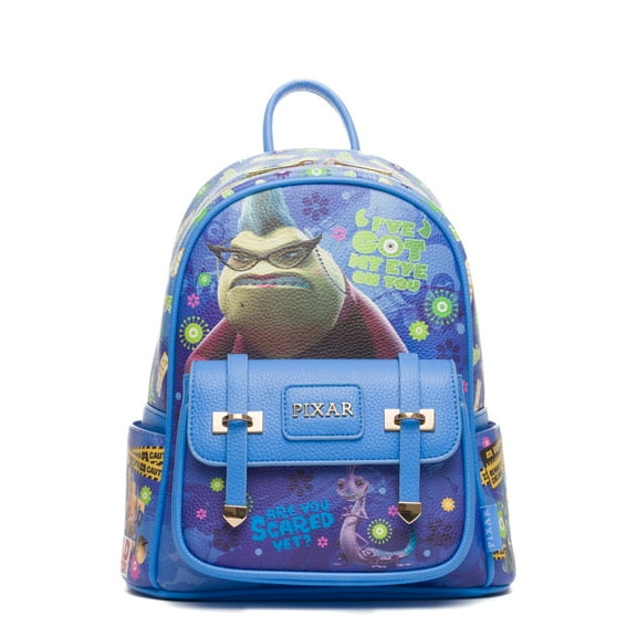 Disney's Monsters Inc. WondaPop 11" Vegan Leather Fashion Mini Backpack