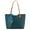 Teal Blue, variant on Montana West Tote Bags for Women Medium Top Handle Handbags with Scarf, Ivory Beige