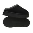 thumbnail image 1 of Women Platform Home Slippers Chunky Soft Sole Slip-On Winter Boots, 1 of 5