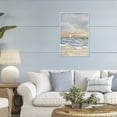 thumbnail image 2 of Stupell Industries Cascading Waves & Sailboat White Framed Giclee Art design by Audrey Jeanne Roberts, 24 x 16, 2 of 8