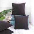 thumbnail image 4 of Unique Bargains 4-Piece Polyester Corn Stripe Throw Pillow Cover for Sofa, 4 of 9