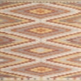 thumbnail image 1 of Ahgly Company Machine Washable Indoor Square Contemporary Brown Area Rugs, 5' Square, 1 of 7