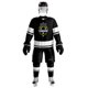thumbnail image 3 of Camiseta de práctica de hockey sobre hielo personalizada, negra, ligera, delgada y transpirable, de alta calidad, serie H400 y camiseta de calle grande (todos los tamaños), 3 of 5
