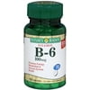 Nature's Bounty Vitamin B-6 100 mg Tablets 100 Tablets (Pack of 3)
