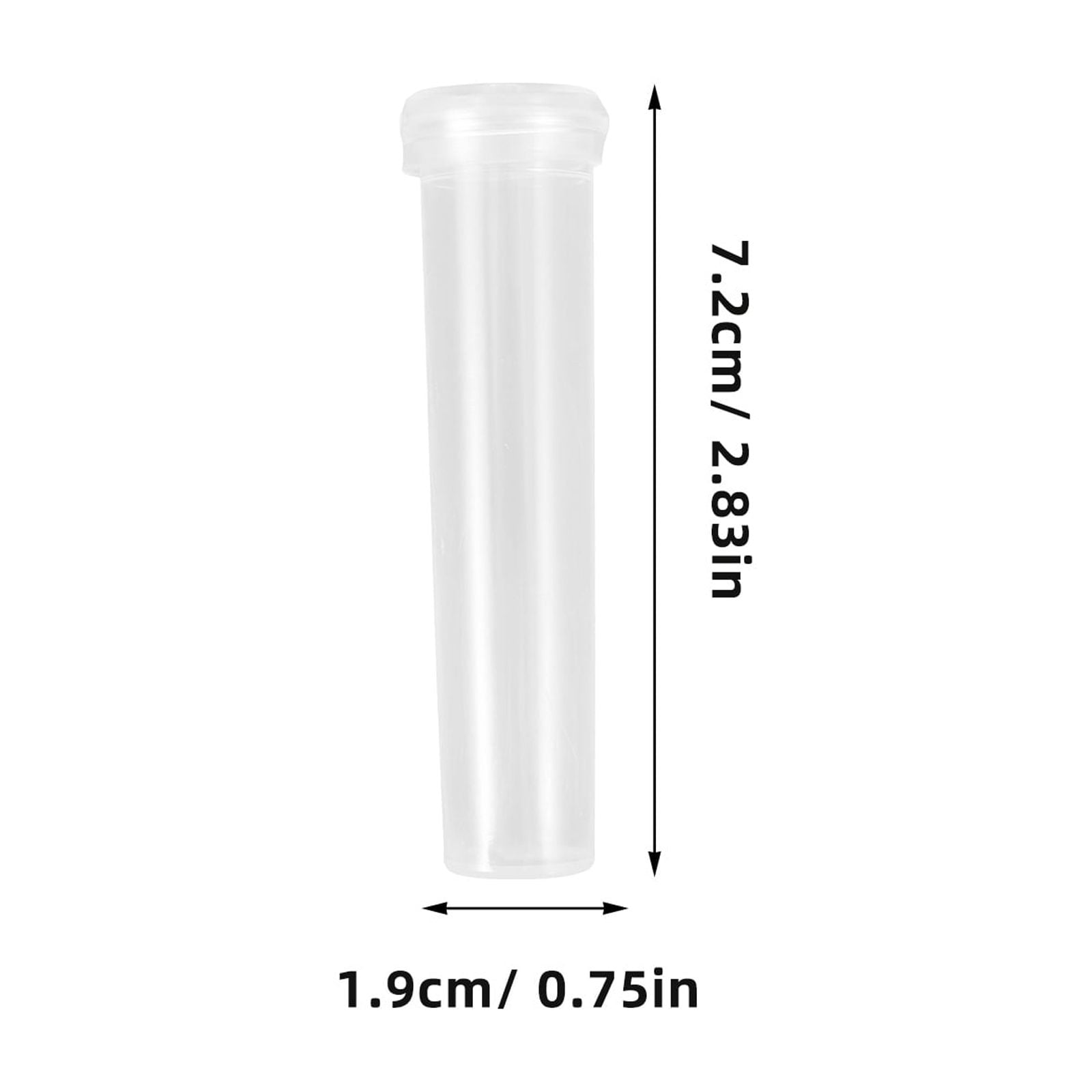 Raindrops Floral Water Tubes for Flower Arrangement Reusable Plastic Flower Tubes Assorted Color 1 Set