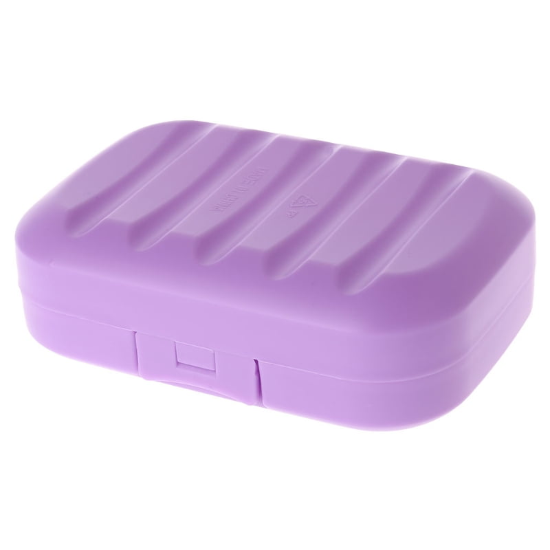 Mini Bathroom Dish Case Home Shower Travel Holder Container Soap Box Esdtu 