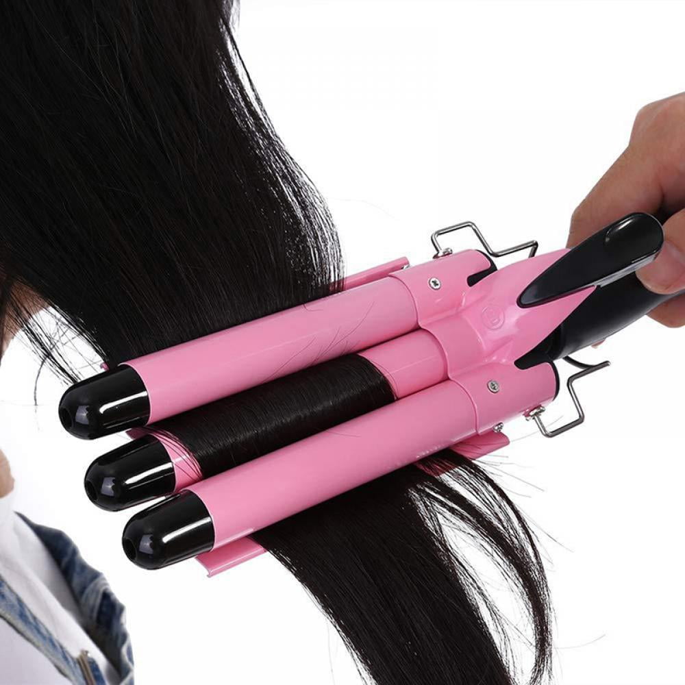 Sevenday 3 Barrels Hair Curling Iron Ceramic Hair Waver Rollers Styling Perm Tools Hair Styler