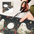 thumbnail image 6 of Yayeee Faucet Mat for Kitchen Sink 30" Diatomite Long Splash Guard Pad, Happy Ghost, 2 Pack, 6 of 7