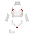 thumbnail image 1 of Lingerie en Dentelle Brodée Exquise pour Femmes, 1 of 6