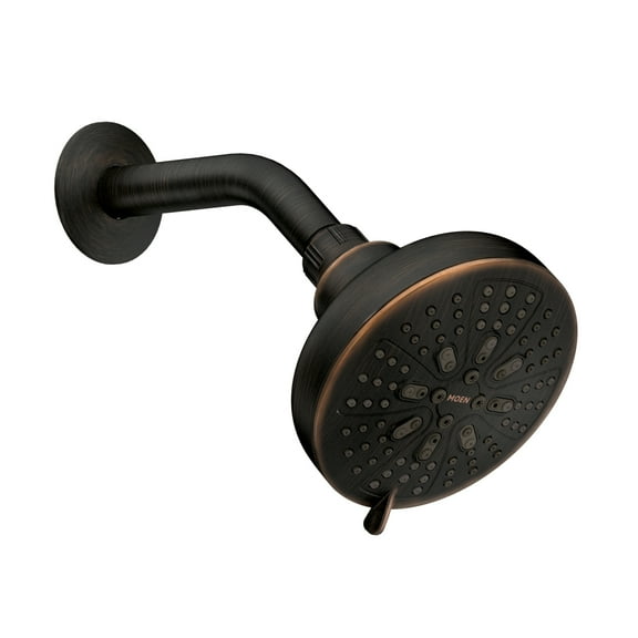 Moen Hydro Energetix Mediterranean Bronze Showerhead with Eight Spray Functions, 200W0BRB
