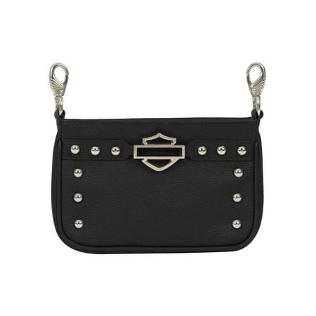 Harley-Davidson Women's Rider Bar & Shield Hip Bag W/ Strap RD5541L-Black, Harley Davidson