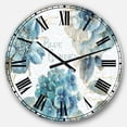 thumbnail image 1 of DesignArt My Greenhouse Cottage Flowers I Large Wall Clock, 1 of 2