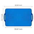 thumbnail image 4 of LNGOOR Double Layer Anti Tracking Waterproof Cat Litter Trapping Mat Black, 4 of 17