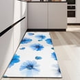 thumbnail image 4 of Pioneer Flower Floral Print Pattern Kitchen Rug Mat,Kitchen Runner Rugs Non Skid Washable,Decorative Kitchen Floor Mats for Kitchen,Sink,Laundry,17"X47", 4 of 5