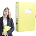 thumbnail image 1 of Thickened Archive Box Plastic File Box Large Capacity Blue Document Contract Storage Data Box, 1 of 9