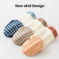 thumbnail image 2 of Baby Toddler Non-Skid Crew Socks Non Slip Socks Girl Boy Newborn Infant First Walking Floor Socks 6 Pairs, 2 of 8