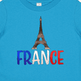thumbnail image 4 of Inktastic France Eiffel Tower Flag in Text Boys or Girls Baby T-Shirt, 4 of 5
