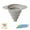 Grey-532, variant on Asdat Funnels for Kitchen Use, Silicone' Collapsible Funnel for Liquid Transfer and Bottle Filling