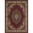 thumbnail image 2 of Admire Home Living  Amalfi Traditional Oriental Medallion Area Rug Red - 5'3" Round/Surplus, 2 of 5