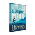 thumbnail image 2 of Trademark Fine Art Judi Bagnato Let Mind Unwind Canvas Wall Art, 2 of 4