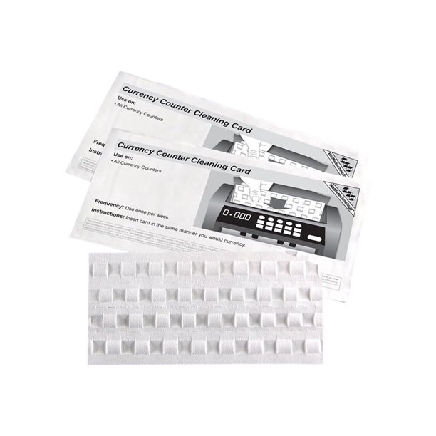 Royal Sovereign Bill Counter Cleaning Cards with Waffle Technology 15