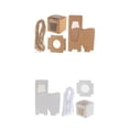 thumbnail image 1 of 24 piezas de papel Kraft Cajas de muffins para pasteles Caja de pastelería Favores, 1 of 9