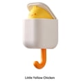 thumbnail image 4 of Cateissary Adorable Animal Gancho de pared Dormitorio Bolso Colgador Ropa Camisas Titular Type3 NO3, 4 of 6
