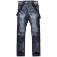 thumbnail image 3 of Pantalones de esquí de vaquero de invierno Pantalones de esquí dobles de snowboard para hombre Pantalones de esquí gruesos y cálidos, 3 of 5