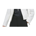 thumbnail image 3 of Tommy Hilfiger Textured Zip-Front Jacket White Size 12, 3 of 3