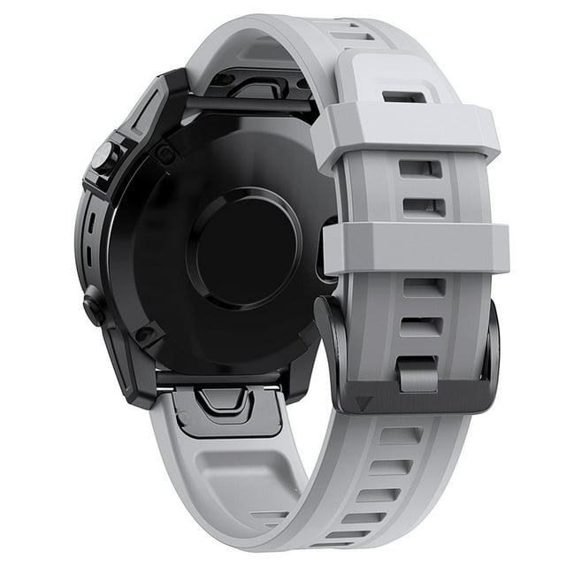 22mm Quick Release Silicone Watch Strap With Metal Buckle Official Style Easy Swap