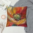 thumbnail image 2 of Wuche  Throw Pillow Covers Oil Painting Pretty Poppy Flower Cushion Pillow Case Home Decor Pillowcase, 2 of 5