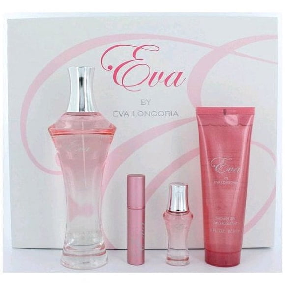 Set de regalo de fragancia Eva Longoria para mujer, 4 piezas