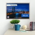 thumbnail image 5 of ArtToFrames 38x26 Inch - 97x66 CM Brown Puzzle Frame for 2000 piece Puzzles.1.25 Inch Custom MDF Puzzle Frames, Gray Oak - Comes with Economy Acrylic, 5 of 6