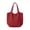 Red, variant on Summer Beach Storage Bag, Loetky Crochet Mesh Shoulder Handbags, Casual Beach Woven Bag For Women