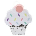 thumbnail image 5 of TFCFL Cute Ice Cream Cake-shaped Pinata Decoration Candy Party Pinata with Stick For Party, 5 of 15