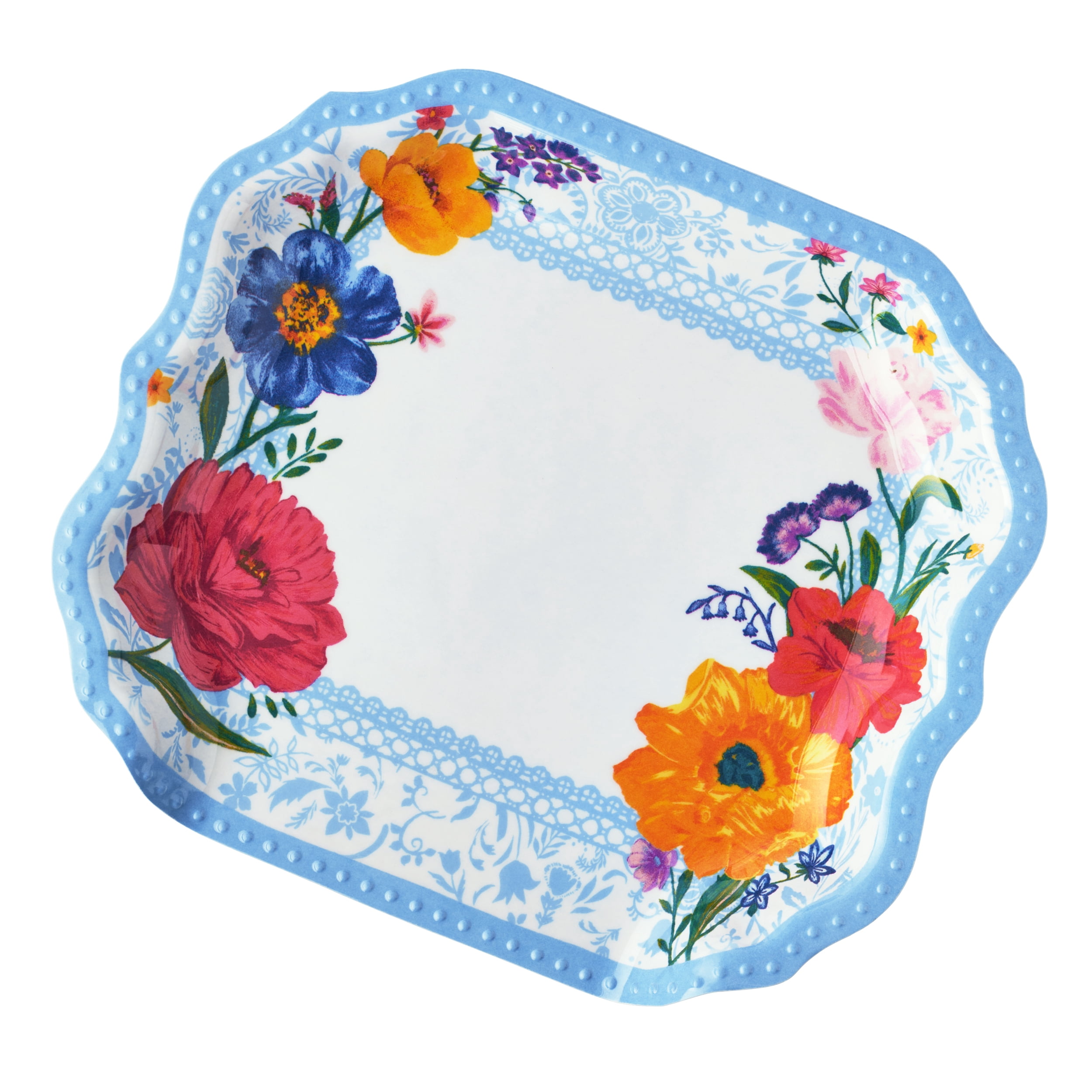 The Pioneer Woman Melamine Spoon Rest, Brilliant Blooms