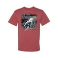thumbnail image 2 of God's Lending Hand | Mens Inspirational/Christian Graphic T-Shirt, Vintage Heather Red, Small, 2 of 3